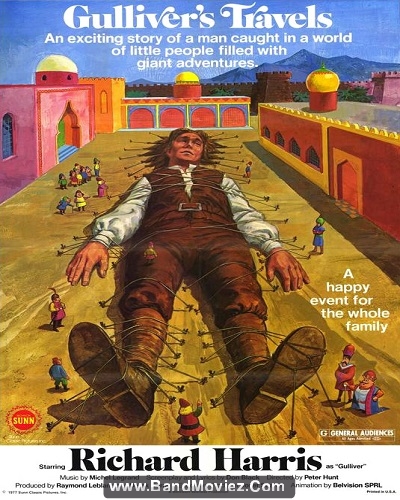 دانلود دوبله فارسی فیلم سفرهای گالیور Gullivers Travels 1977