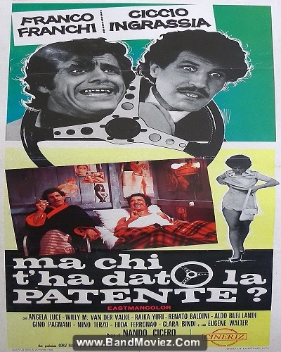 دانلود دوبله فارسی فیلم تعلیم رانندگی Ma chi t’ha dato la patente? 1970