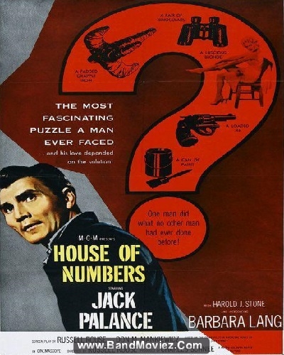 دانلود دوبله فارسی فیلم خانه اعداد House of Numbers 1957